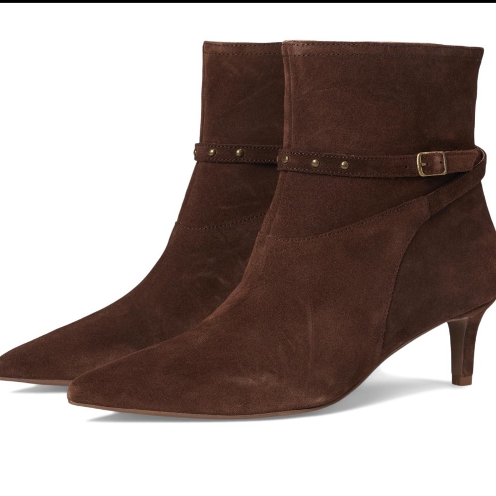 Seychelles Dark Brown Ankle Booties